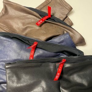 SPANX faux leggings bundle XS NWOT